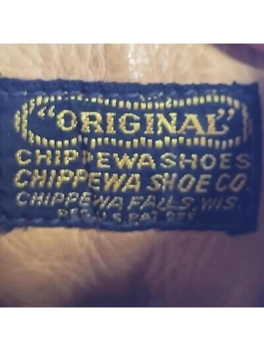 Chippewa Leather Work Boots Wisconsin Size 6 B Vtg 9